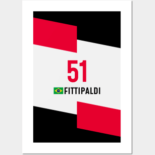 F1 2020 - #51 Fittipaldi Posters and Art